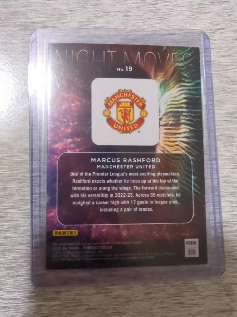 2023-24 Donruss Soccer Night Moves Marcus Rashford SP