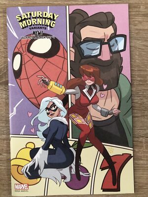Jackpot And Black Cat #1 - Saturday Morning Cover C - Sean Galloway - See Photos