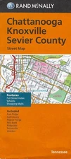 Chattanooga, Knoxville, Sevier County, Tennessee - Street Map, Rand McNally