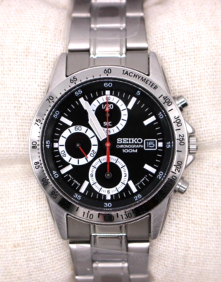 SEIKO SND371 P1 Chronograph Watch Overseas Reimported Models