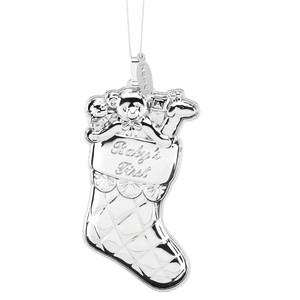 reed & barton baby's first christmas ornament