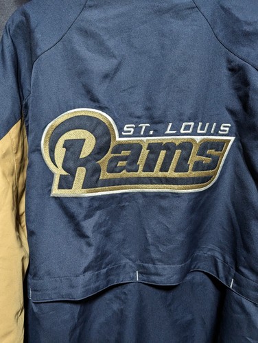NFL Team Apparel Reebok Los Angeles Rams Full Zip Windbreaker Jacke Gr. XL - Bild 7 von 8