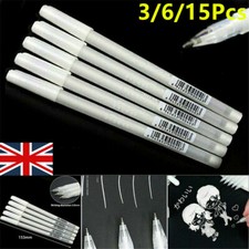 White Gel Pen, 3-15X White Pens for Art 0.8mm Fine Point White Ink Fineliner Pen