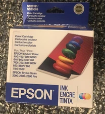 OEM Epson SO20191/SO20089 Color Ink Cartridge