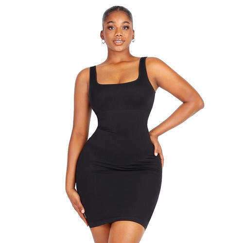 Body Shapewear FIT 301699 – Taille L, Noir, Bretelles Réglables, 36E