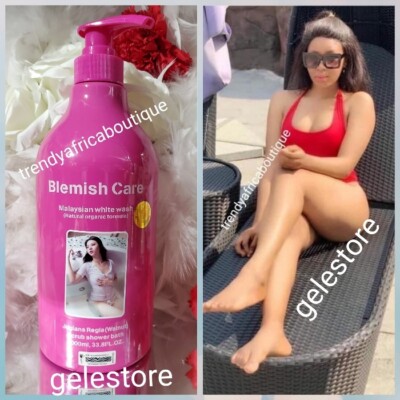 Blemish Care Malaysian White Shower Scrub. Natural Organic Formula 1000mlx1  