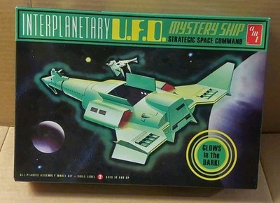 AMT Interplanetary UFO Mystery Ship Strategic Space Command #622 Sealed Parts