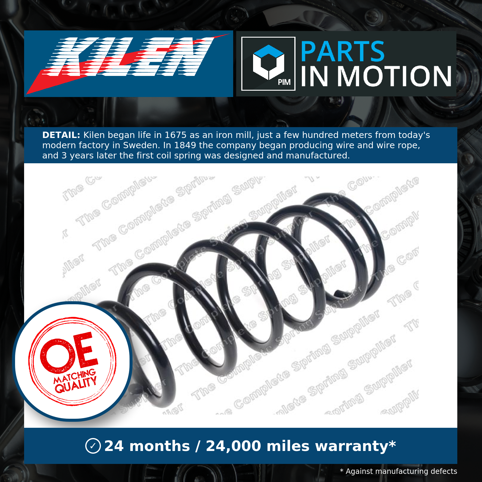 SUSPENSION SPRING 4292640 FOR TOYOTA LAND/CRUISER/PRADO 1KD-FTV 3.0L 4cyl 4.0L - Image 4