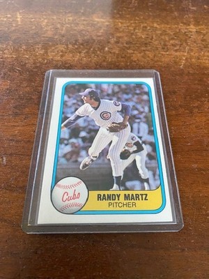 1981 Fleer - Randy Martz #300 (RC) - FREE SHIPPING