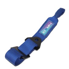 Nrg Tow-10bl 2 Wide Nylon Adjustable Racing Sport Tow Strap Towing Hook Belt