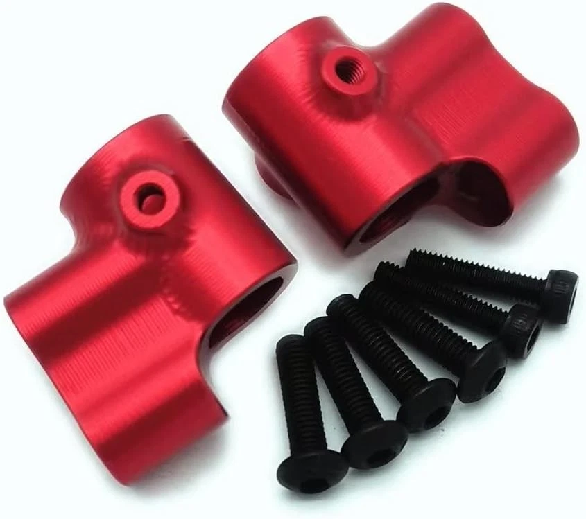 Aluminum Front Body Post Mount Red for Arrma 1/8 Kraton Mojave Notorious...  - Image 3 of 4