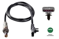 NTK Lambdasonde Sensor Abgassteuerung 90015 FüR Fiat Ducato Bus 130 Multijet 150
