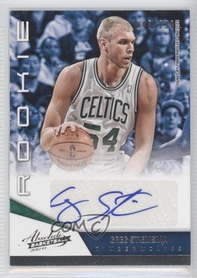 2012-13 Absolute Rookie 45/299 Greg Stiemsma #232 Rookie Auto RC 0b2