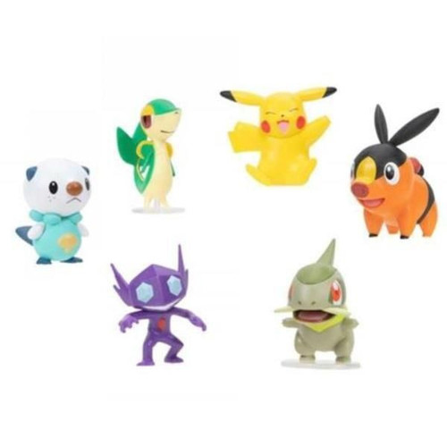Rei Toys Pokemon 6 Personaggi Deluxe Assortito Pk060300 - Foto 1 di 1