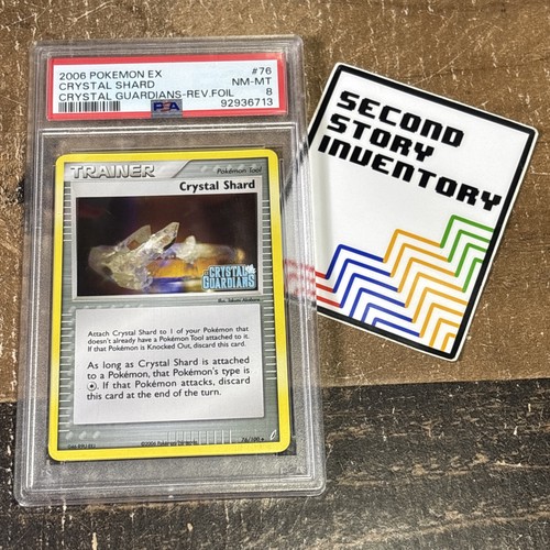 Crystal Shard graded PSA 8 for sale on eBay