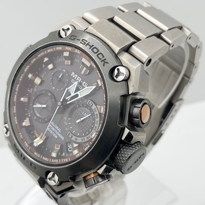 CASIO G-shock MRG-G1000D-1AJR Analog Silver Men Watch Titanium GPS