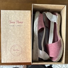 Toni Pons Origens Elora-v Blush Vintage Espadrille Sandal Size Us 9 Toni Pons Origens Elora-v Blush Vintage Espadrille Sandal Size Us 9