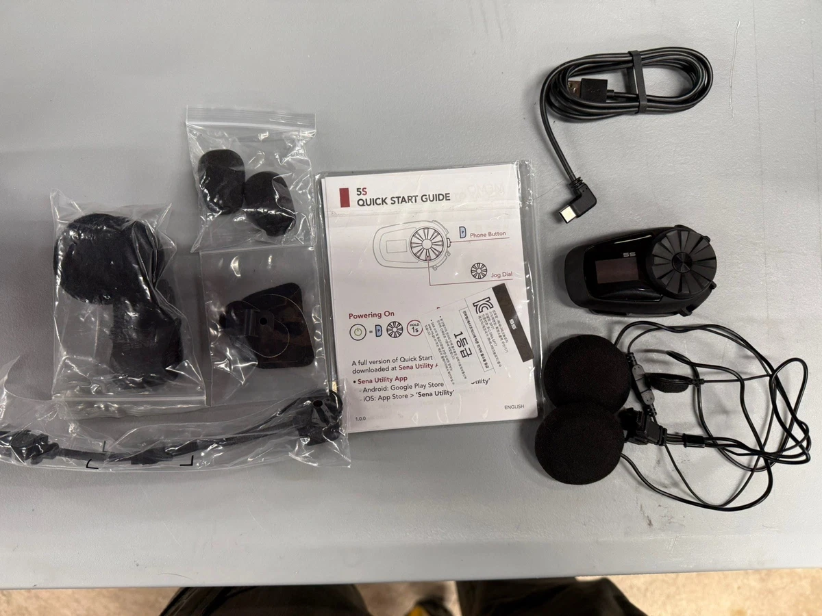 Kit De Intercomunicación Para Auriculares | Con Luces LED, Impermeable Y Cancelación De Ruido | Ideal Para Moto, Ciclismo Y Deportes De Invierno