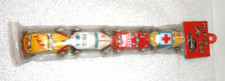 MOTOR CAR MINIATURE TIN CARS Set of 4 NIB Sealed Ea Car 1 1/2 in Long Japan