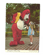 Libertyland s Hound Dog Memphis TN vintage postcard unposted