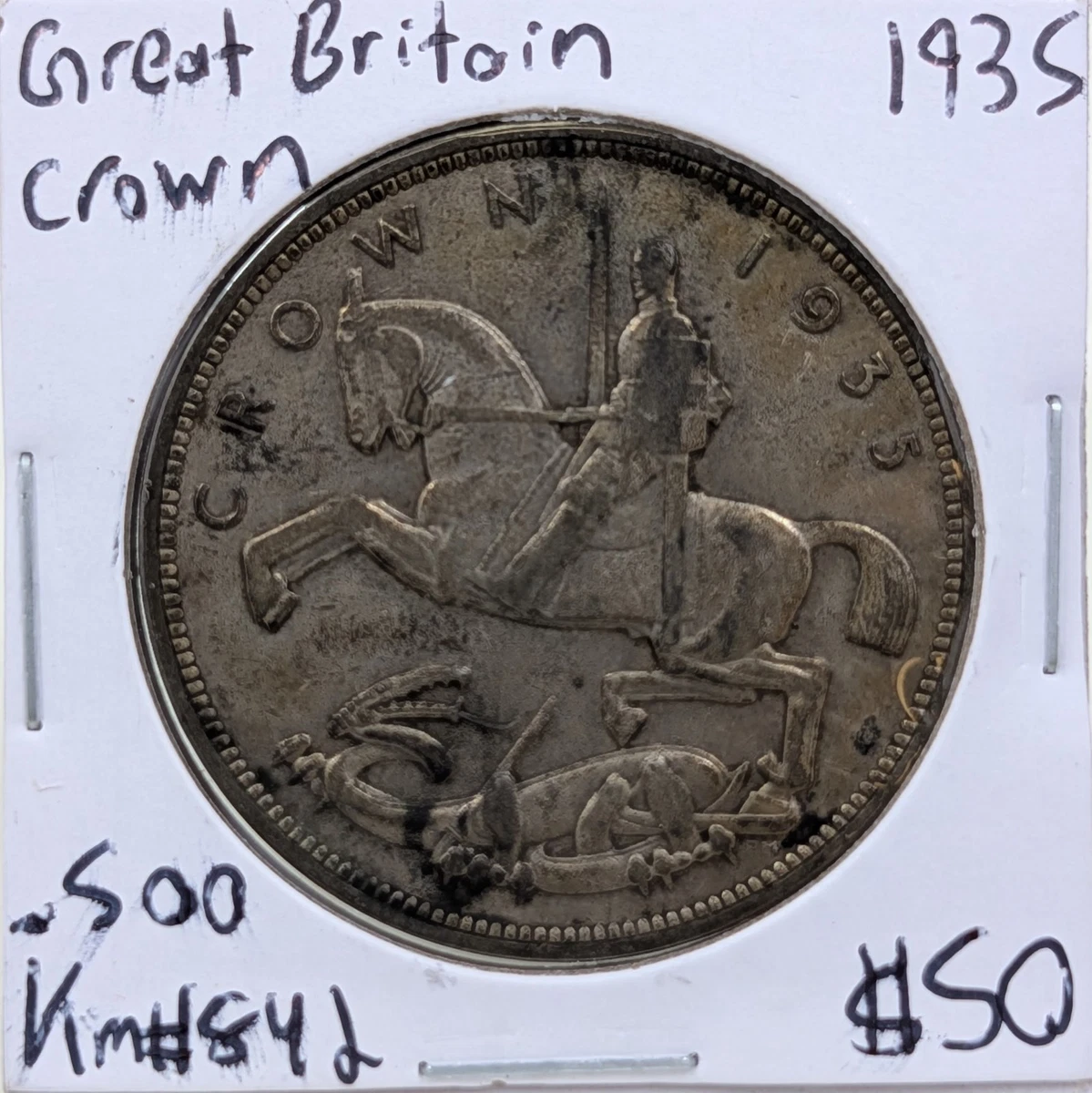 Uncertified UK Crown Coins (1935 Year for sale | eBay