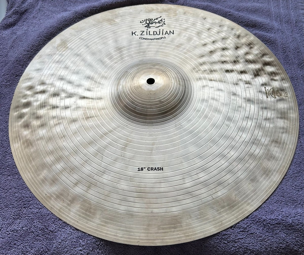 Zildjian K Constantinople 18 Inch Crash Cymbal, 1,369 Grams, Video