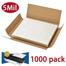 5 Mil Letter Laminating Pouches 1000 Pack Hot...