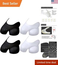 4 Pairs Shoe Creases Protector, Prevent Sneaker Shoes Crease Protector for Me...