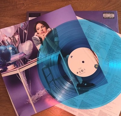 Vinyl Olivia Rodrigo SOUR Alternative Art Bright Blue Exclusive Official Store