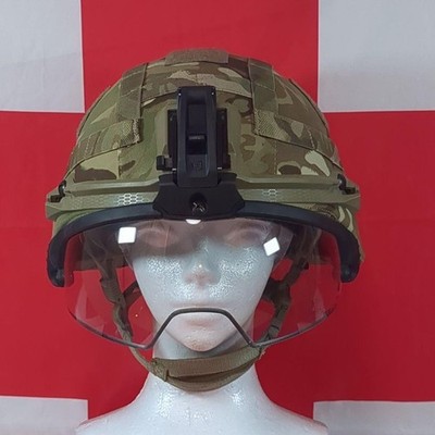 British Army Virtus Revision Helmet & Visor Size L New Special