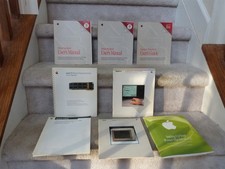 Lot of Apple Manuals Macintosh G3 Power Book User's color Monitor 100 Mouse II