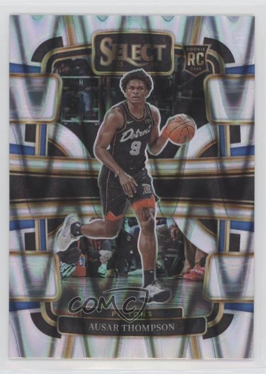 2023-24 Panini Select Concourse Tectonic Prizm Ausar Thompson #95 12jg