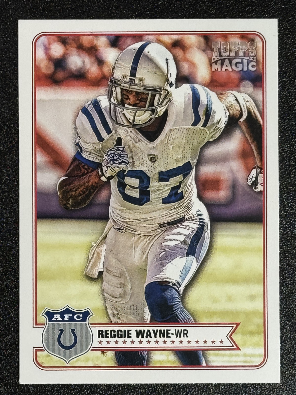 2012 Topps Magic #116 Reggie Wayne Base Card Indianapolis Colts