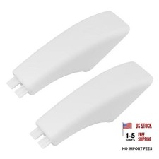 2 Pack WB07K10043 Oven End Cap Handle Replacement Part Compatible with 2 PCS