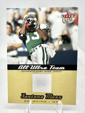 2005 Fleer Ultra - All-Ultra Team Santana Moss #AU-SM Game Worn Jersey