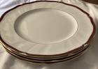 8 Beautiful Dinner/Salad Plates-Wedgwood Empress Ruby. 4 Dinner/4 Salad. — photo 7