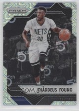 2016-17 Panini Prizm 5th Anniversary Mojo Prizm /25 Thaddeus Young #185 s7f