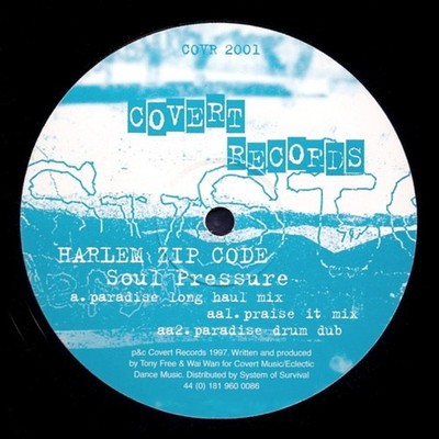 Harlem Zip Code - Soul Pressure (12'')