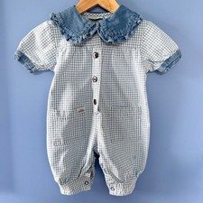 Vintage Little Arizona Jean Company Blue Ging...