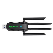 For Laptop USB WiFi 6 Bluetooth 5.4 Adapter Dual Band 2.4G/5GHz with Antenna