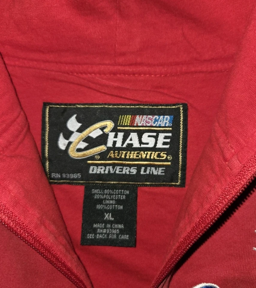 Sudadera con capucha Nascar Chase Authentics Drivers Line Office Depot Tony Stewart talla XL Foto 4 de 4