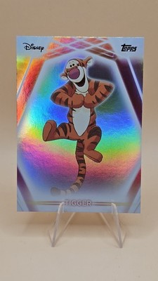 2026 Topps Disney Neon - Rainbow Foil #7 Tigger
