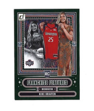 Kiki Iriafen 2025 Donruss WNBA Green Foil 102/399 Franchise Features SP #18 🏀