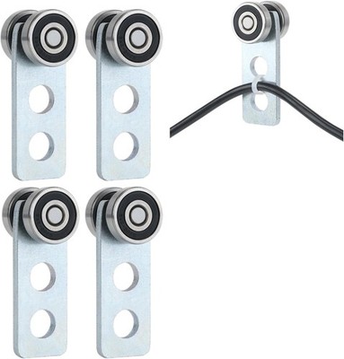 2-Wheel Strut Channel Trolley Rollers Bearing Assembly for 1-5/8in Channel