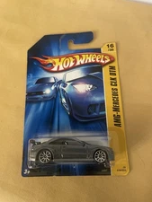 Hot Wheels AMG Mercedes CLK DTM 2007 First Editions Silver/Grey