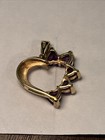 14k Solid Gold Heart Amethyst Pendent Weighs 1.94 Grams — photo 5