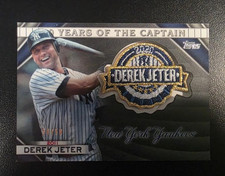 2020 Topps Update - 20 Years of the Captain Patches #20YCC-11 30/50 Derek Jeter