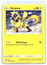 ZERAORA 102/264 FUSION STRIKE POKEMON TCG CARD