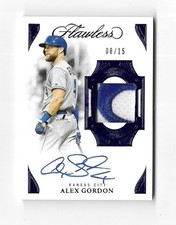 2025 Flawless Baseball - Prime Patch Autograph #PPV-AG Alex Gordon /15