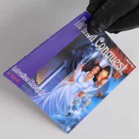 The Krion Conquest Nintendo NES Game Manual/Instruction Booklet Only